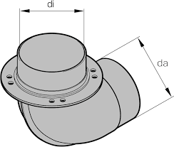 Колено 70/70, di = 70 mm, da = 72 mm купить в Абакане